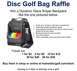 Microsoft Word - Disc Golf Bag Raffle.docx